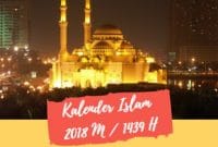 Kalender Islam 2018 - 1439 Hijriyah