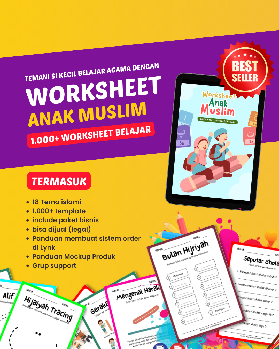 worksheet-anak-muslim