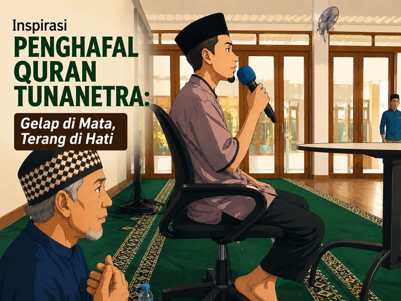 inspirasi penghafal quran tunanetra