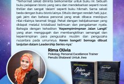 Sinopsis dan Testimoni Buku “Kepemimpinan Jalan Langit” Riza Zacharias Sinopsis dan Testimoni Buku “Kepemimpinan Jalan Langit” Riza Zacharias